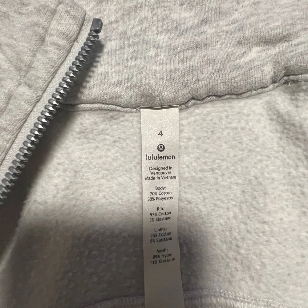 Lululemon full zip scuba hoodie - Picture 3 of 3